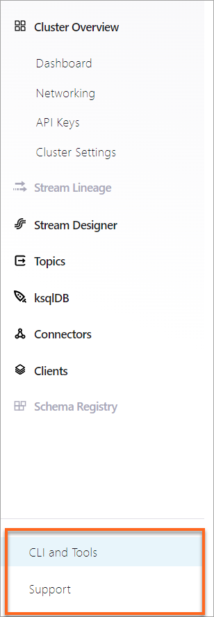 Confluent Cloud support