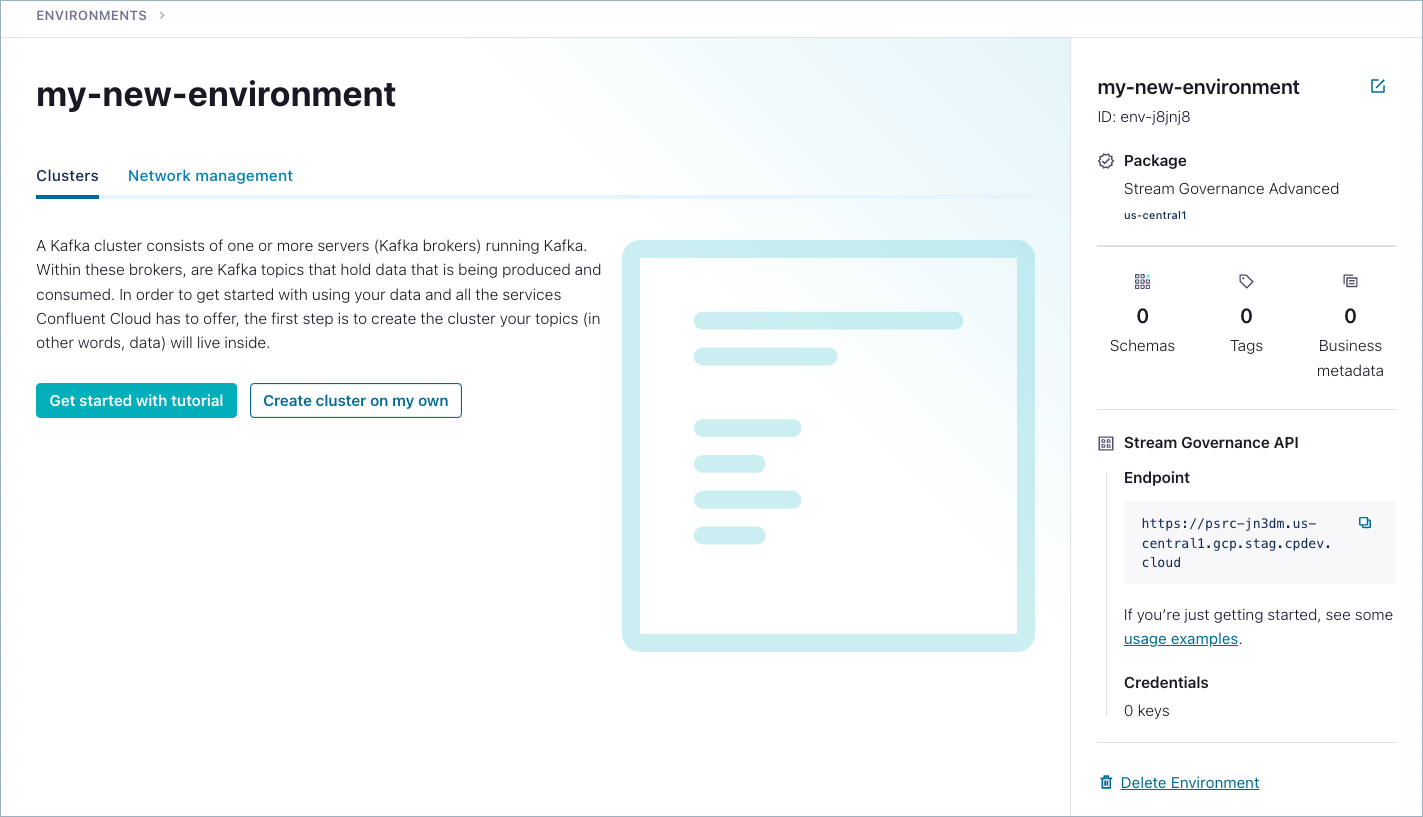 Screenshot of Schema Registry settings