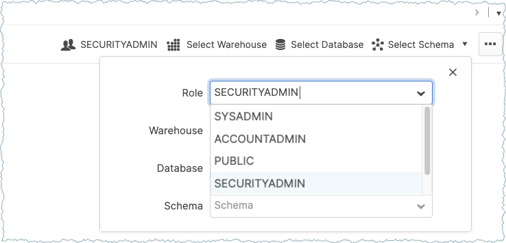 Snowflake security admin role