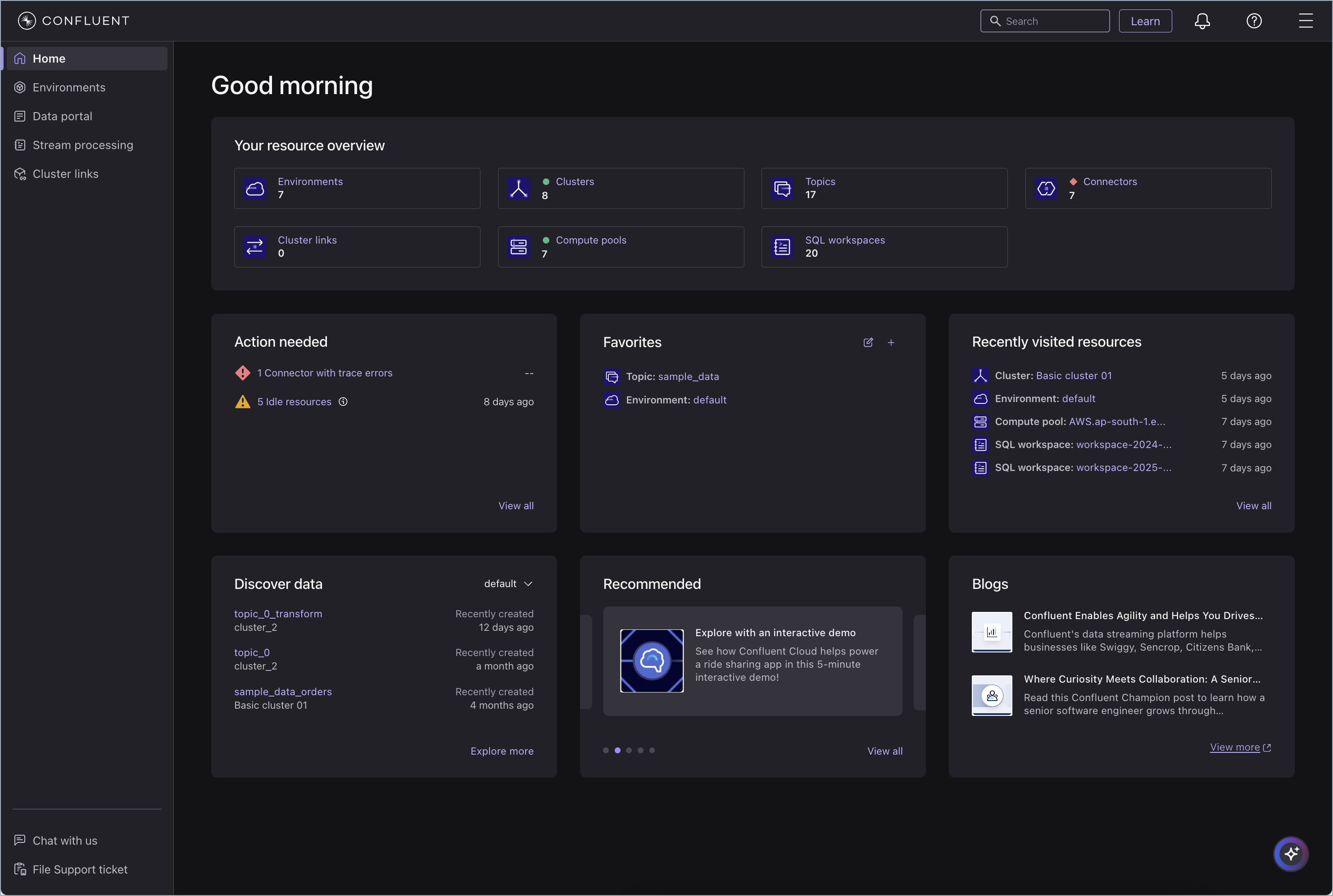 Dark mode dark in |ccloud|
