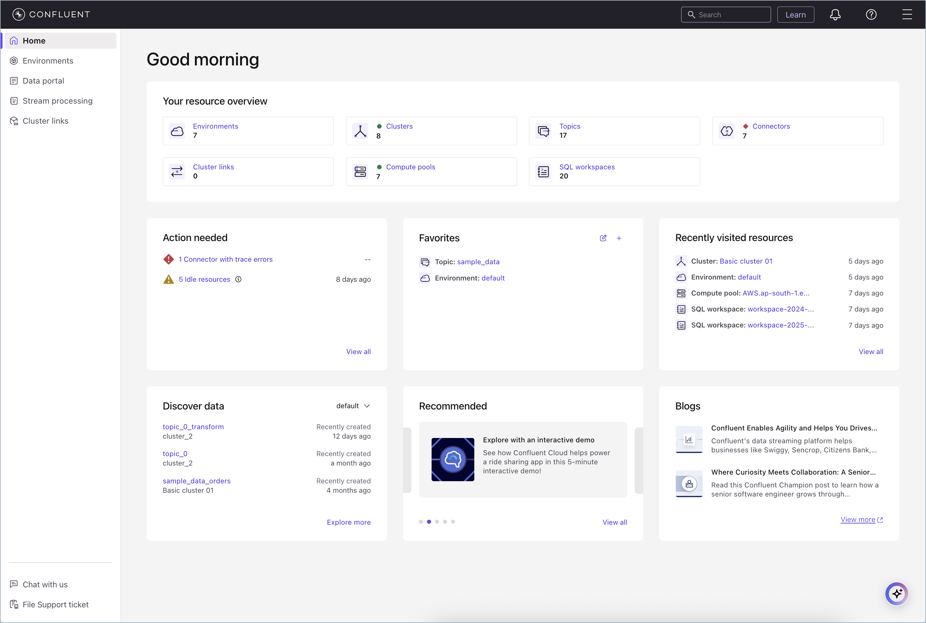 Dark mode light in |ccloud|